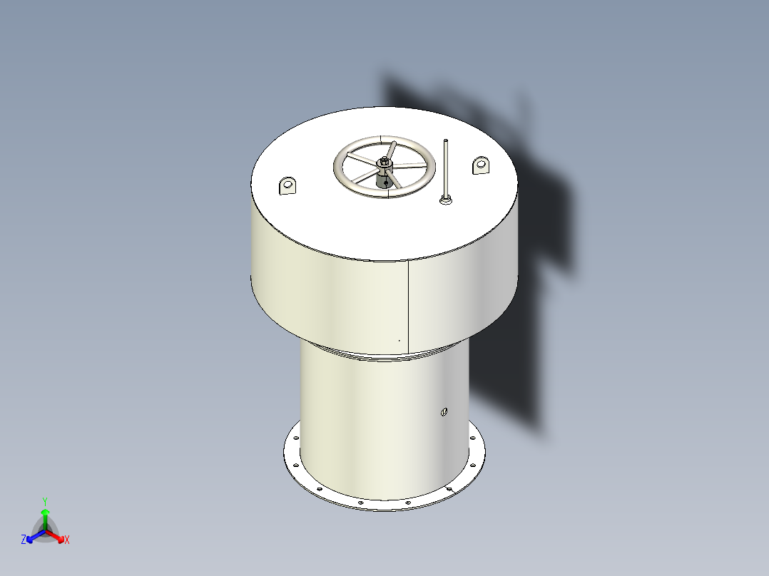 船用轴流风机机构设计 1557510
