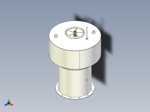 船用轴流风机机构设计 1557510