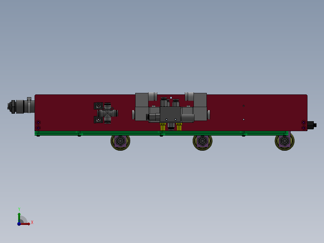变距机构前视图