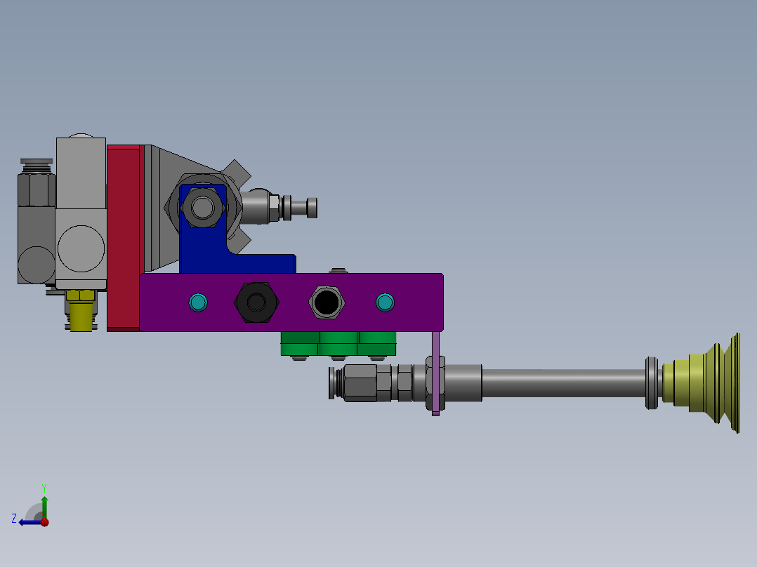 变距机构右视图