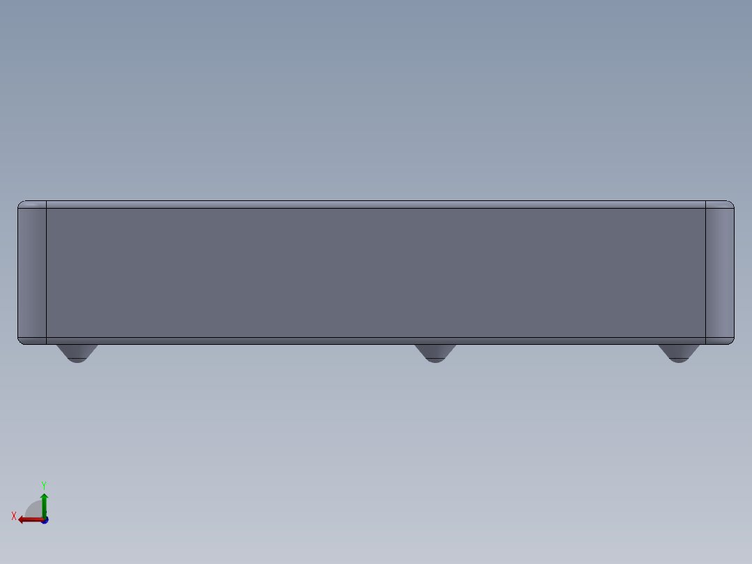 线束通讯网关后视图