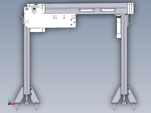 平皮带输送线800X800前视缩略图