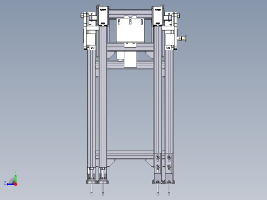 平皮带输送线800X800右视缩略图
