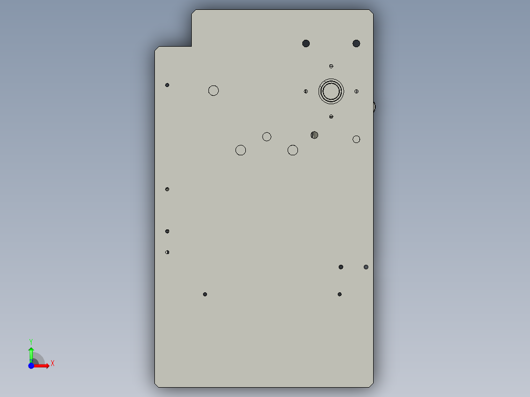 2镜向下牵引部件11前视图