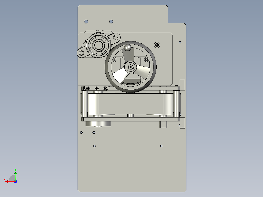 2镜向下牵引部件11后视图