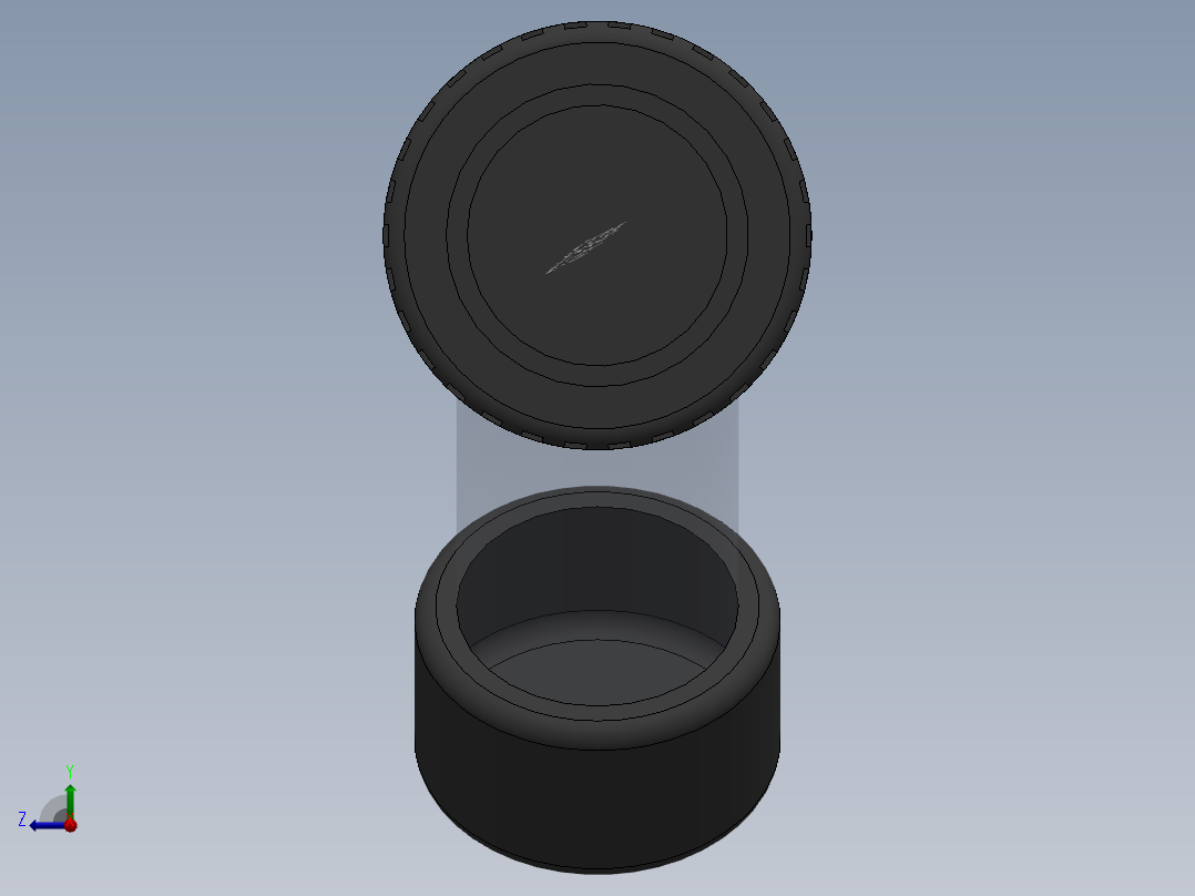 Y filter DN40 PN10 U-PVC右视图