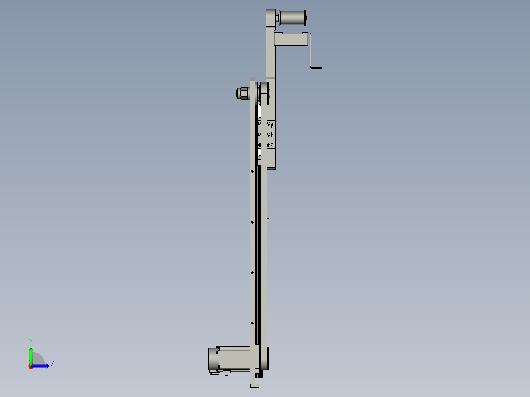NX1817-06钉扣尺寸定位机构-副本左视图