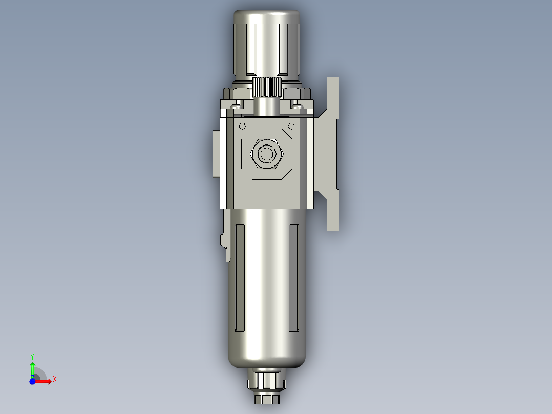 LXYC-BOSS二联件部件-1前视图