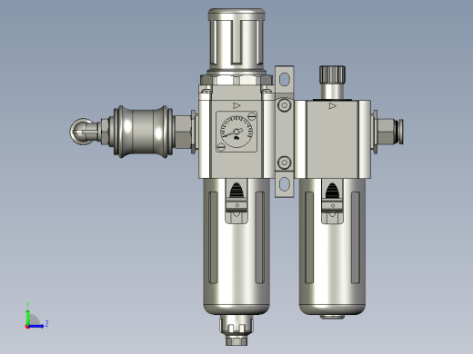 LXYC-BOSS二联件部件-1左视缩略图