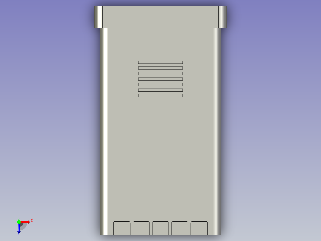 组装+热熔-温度表MANIFOLD_SOLID_BREP_3350056俯视图