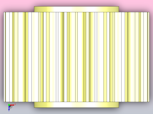 JI 821-21T-R40-C1机加工被动轮俯视缩略图