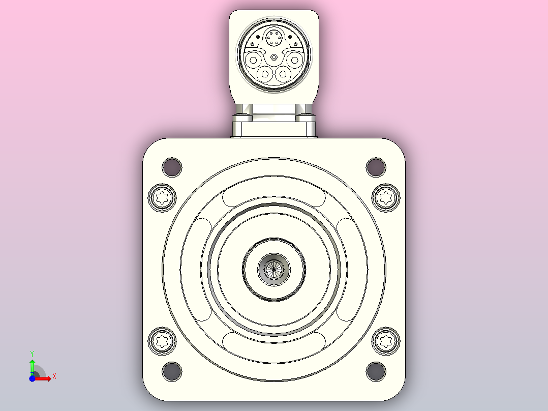 FESTO伺服马达5255430EMMT-AS-80-S-HS-RM---high前视图