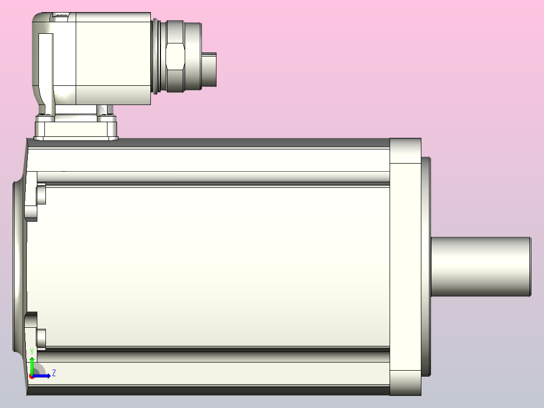FESTO伺服马达5255430EMMT-AS-80-S-HS-RM---high左视图