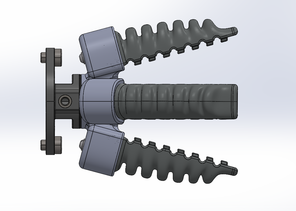 软体柔性抓持器