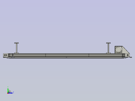电子插针精密焊接生产线设计-治具回流流水线-V1左视缩略图