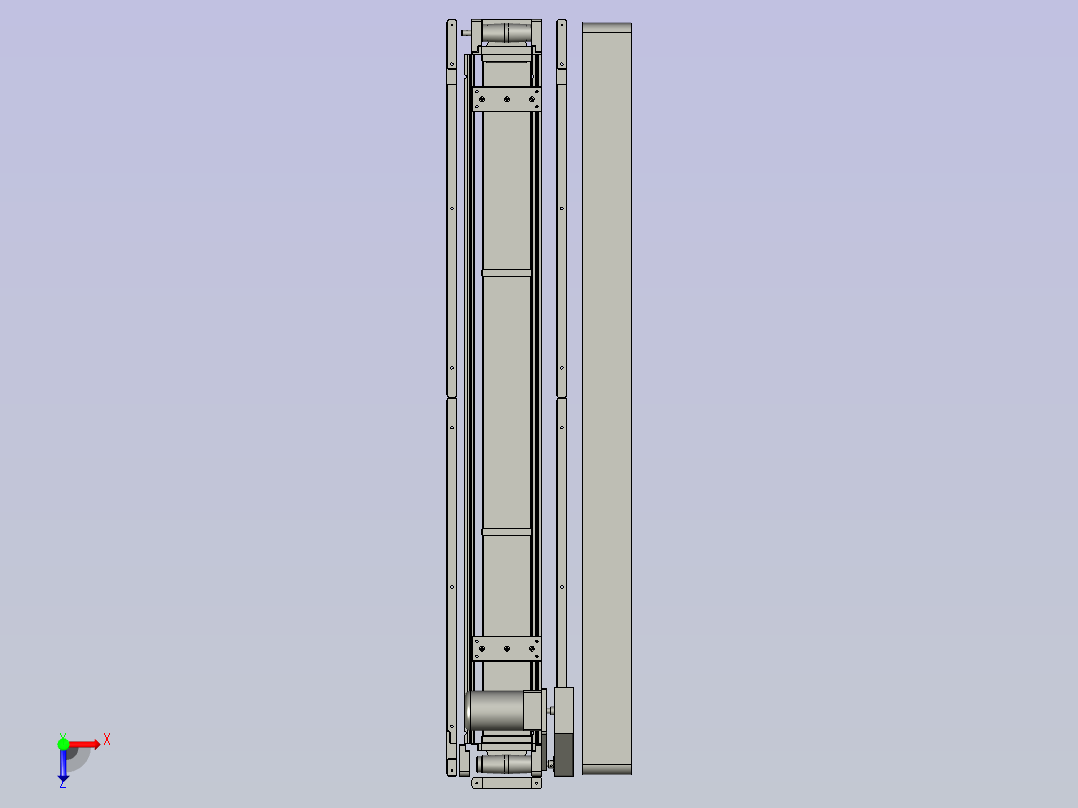 电子插针精密焊接生产线设计-治具回流流水线-V1俯视图
