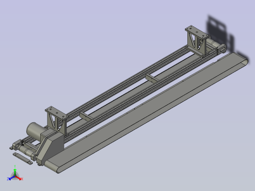 电子插针精密焊接生产线设计-治具回流流水线-V1正等轴测缩略图