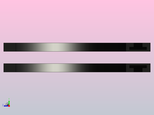 ZWGD-1873-K325-TA90-R500-N1-C1转弯轨道(无轴承)右视缩略图