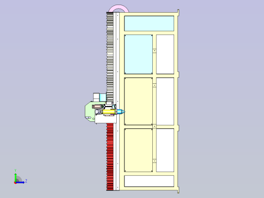 坐标激光打标焊接机左视缩略图