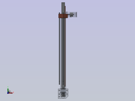 带锁气压缸前视缩略图