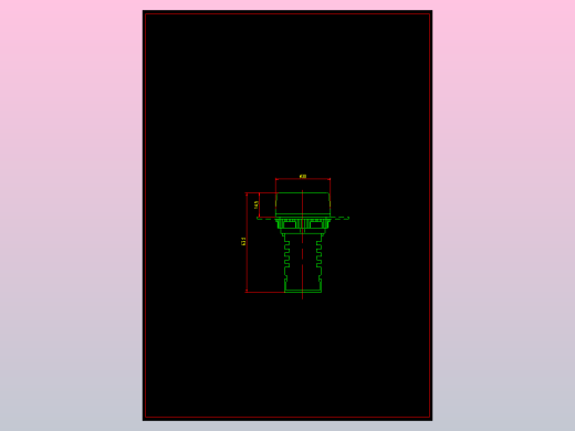ND16-22B信号灯外形安装尺寸图202204