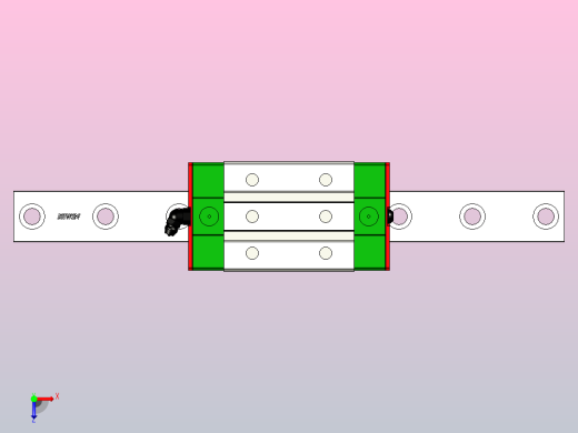 直线导轨RGL30CA1R300Z0H俯视缩略图