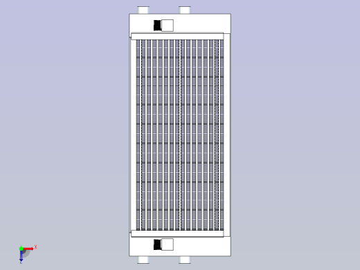 铝油冷器俯视缩略图
