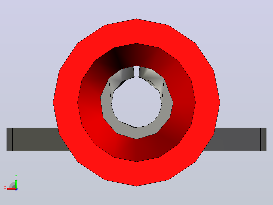 接线端子ring-terminal-1 2 STP IGS STL后视图