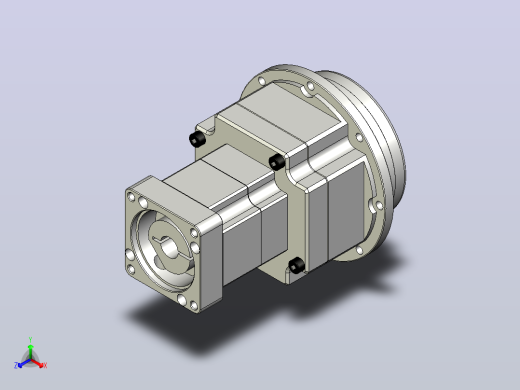 SPG行星减速机3D模型STP格式