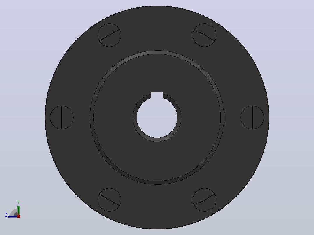 LT型弹性套柱销联轴器_LT13联轴器Z120×212／Z120×167右视图