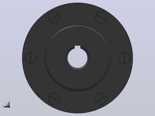 LT型弹性套柱销联轴器_LT13联轴器Z120×212／Z120×167右视缩略图