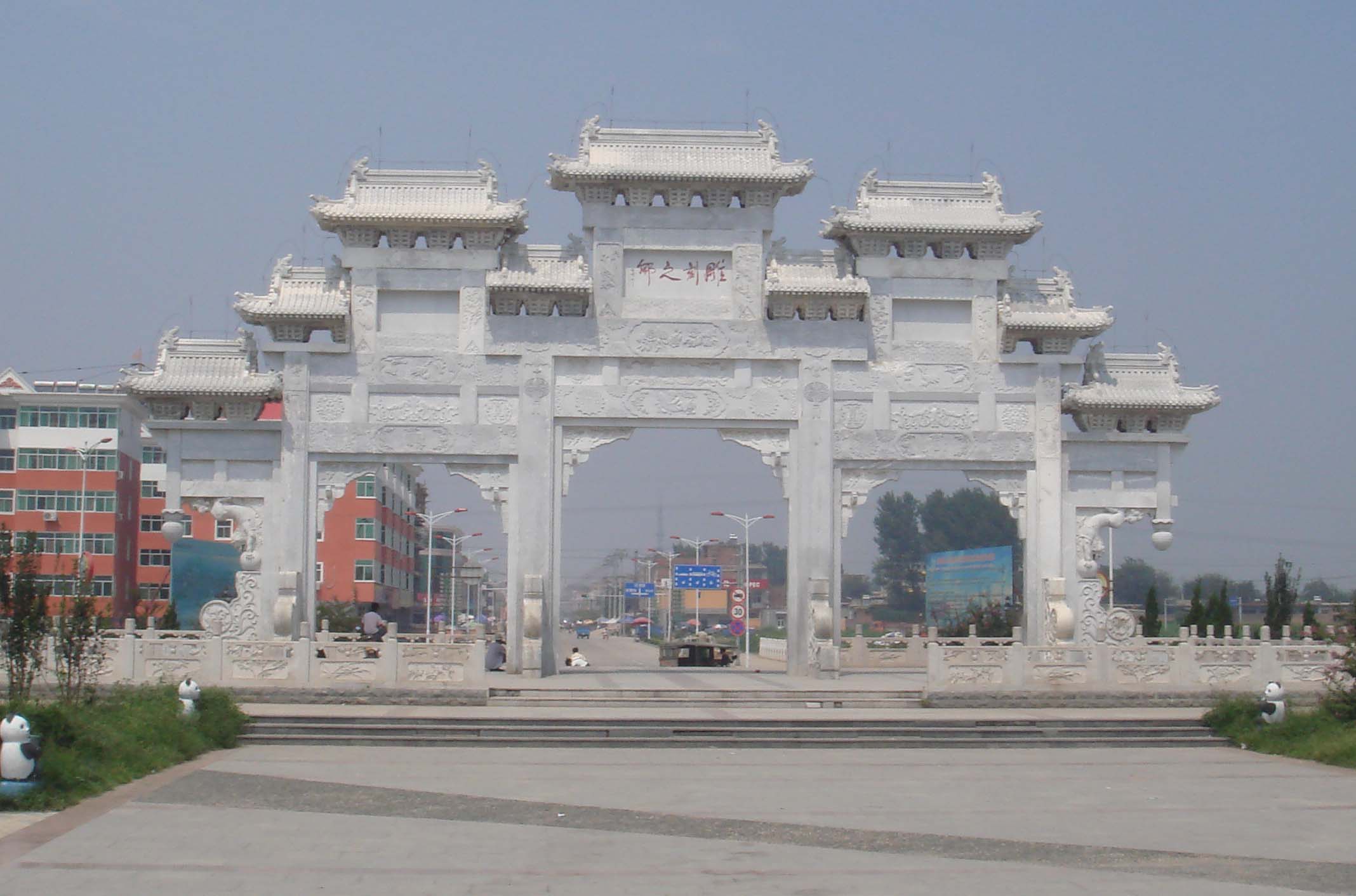 30套牌坊门楼建筑结构设计CAD图纸中式仿古建筑素材图集