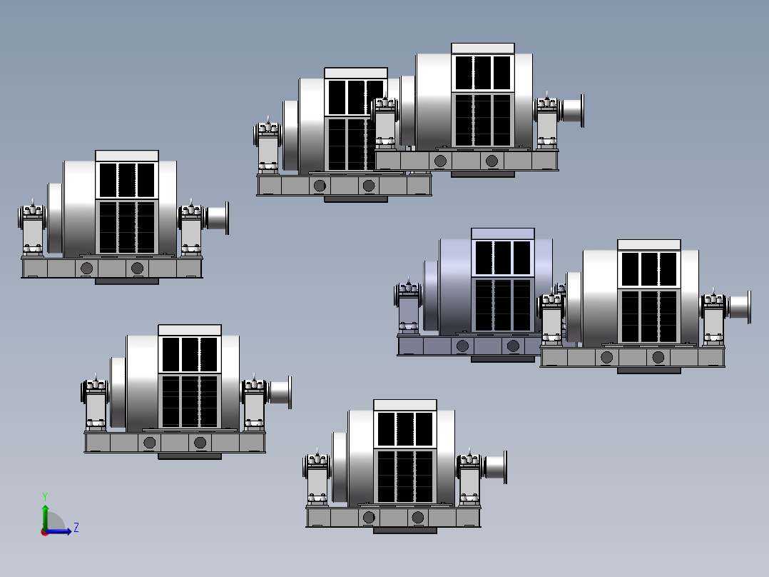 (同步电机）TFW950系列三相无刷同步电机 宁波迈力电机制造有限公司_1741左视图