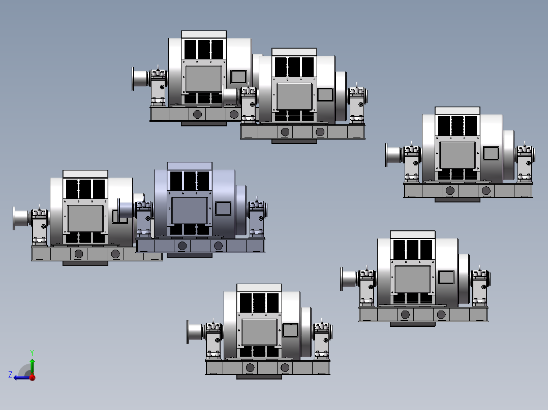 (同步电机）TFW950系列三相无刷同步电机 宁波迈力电机制造有限公司_1741右视图