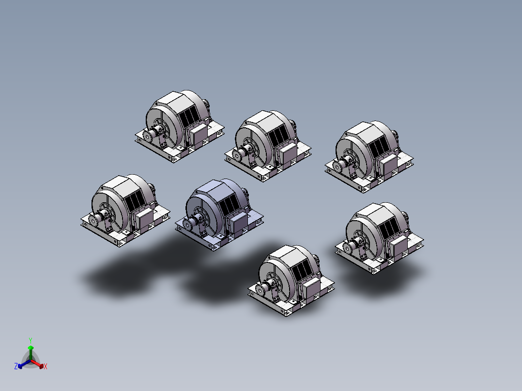 (同步电机）TFW950系列三相无刷同步电机 宁波迈力电机制造有限公司_1741正等轴测图