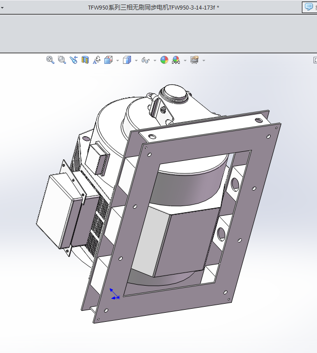 (同步电机）TFW950系列三相无刷同步电机 宁波迈力电机制造有限公司_1741