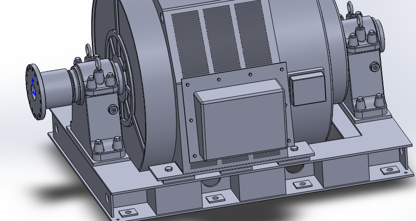 (同步电机）TFW950系列三相无刷同步电机 宁波迈力电机制造有限公司_1741