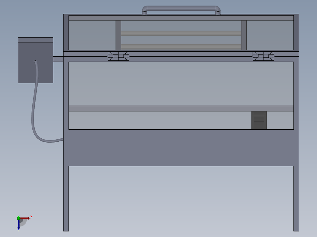 温度控制装置设备俯视图