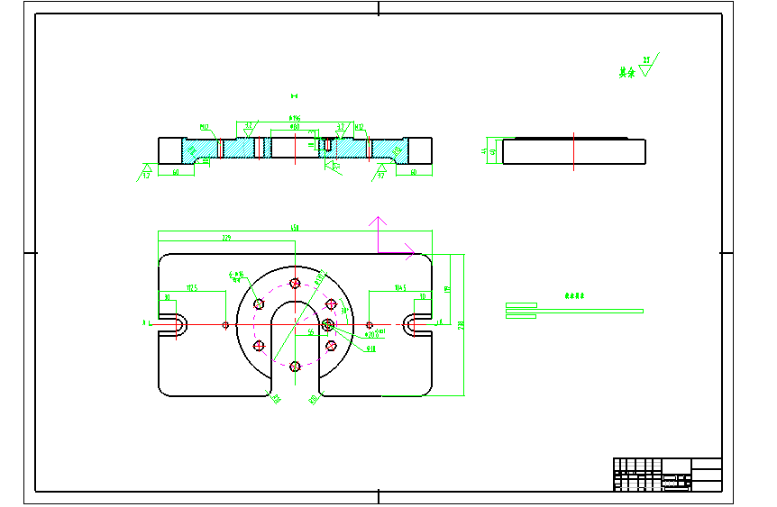 半轴零件钻6-Φ14孔的工装夹具设计