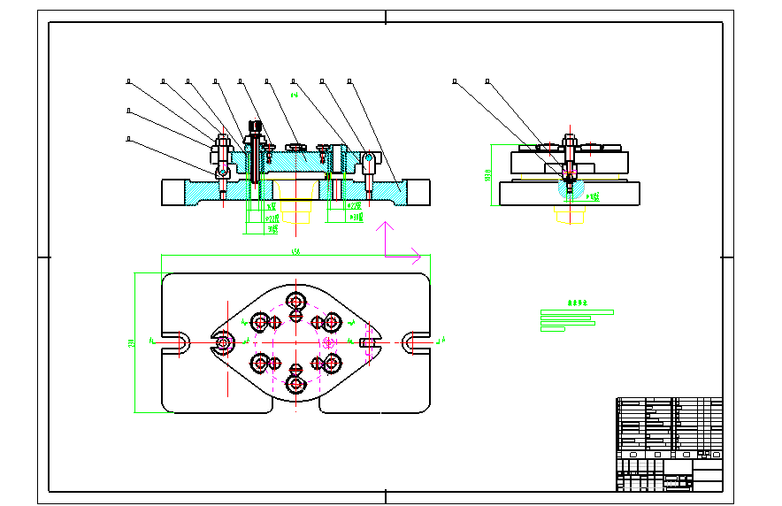 半轴零件钻6-Φ14孔的工装夹具设计