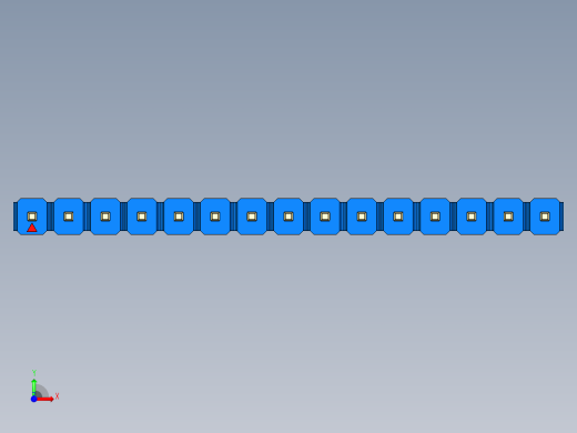 彩色公头100mil（2.54mm）系列-DS1021_blue_1x15p_100mil_Type19_rev1.0前视缩略图