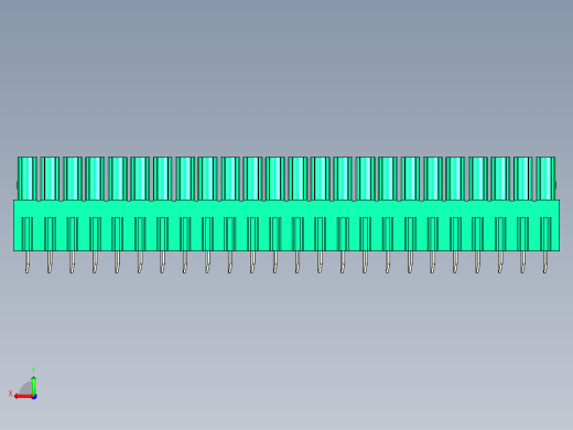 DEGSON 15EDG 系列 3.5mm 插拔式接线端子 FullPack-15EDGB-3.5-24P-14-00AH后视缩略图
