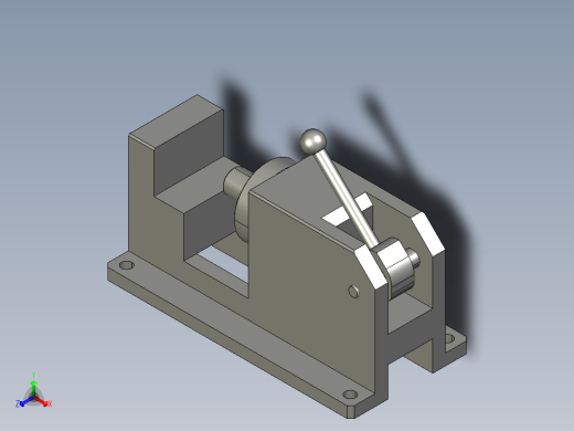 手动凸轮压紧装置00