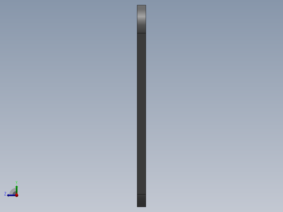 14t自卸卡车液压倾倒卡车车厢右视图