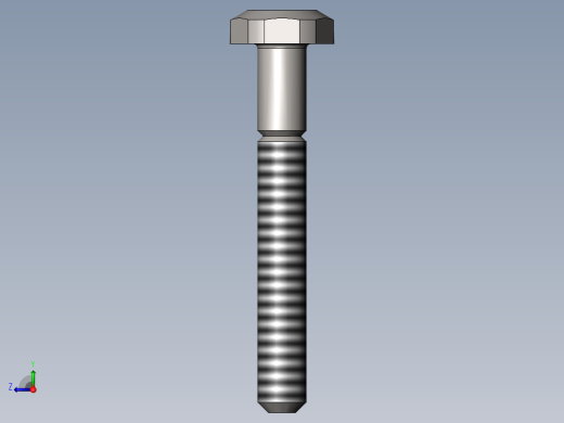 标准933螺栓右视缩略图