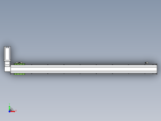 同步带滑台-半封闭B13-L90-S1550-R-Z86-D3前视缩略图