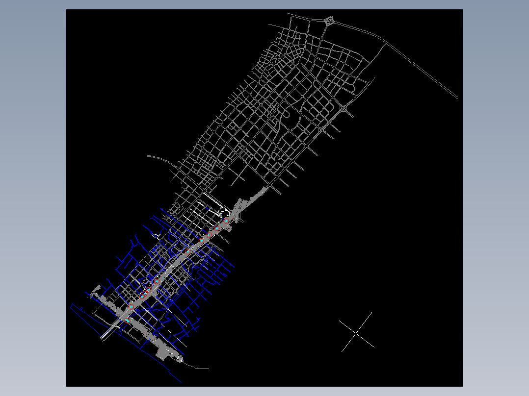 污水处理厂中水回用 管桥 设计
