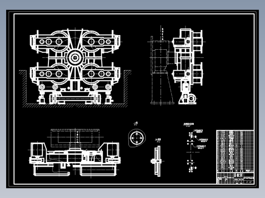 JS032-180吨转炉倾动机构设计