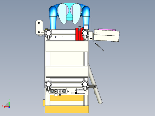 传感器支架压装后视缩略图