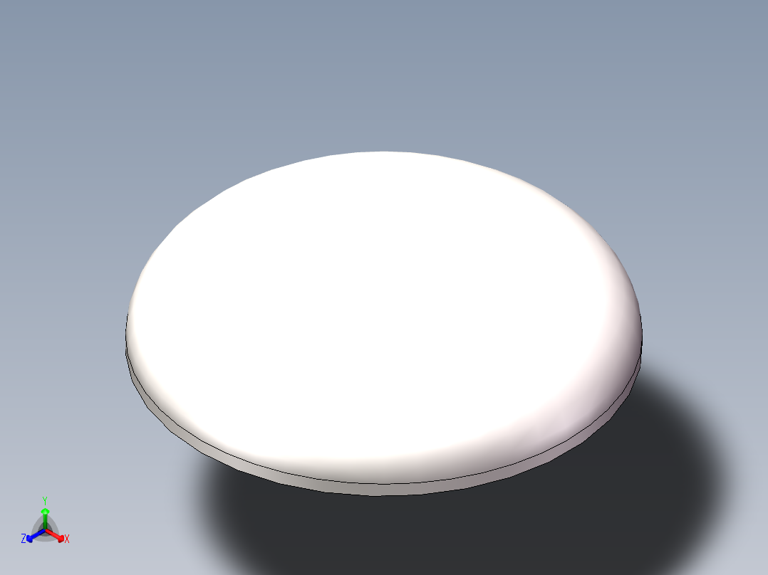 EHA椭圆形封头DN850正等轴测图